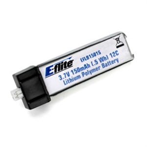 EFLB1501S 150mAh 1S 3.7V 12C Li-Po Battery